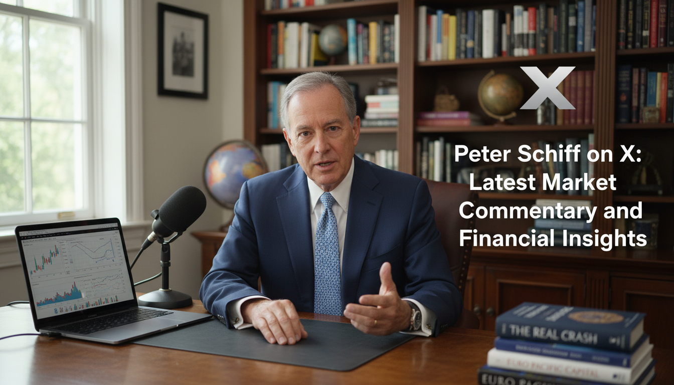 Peter Schiff on X: Latest Market Commentary and Financial Insights