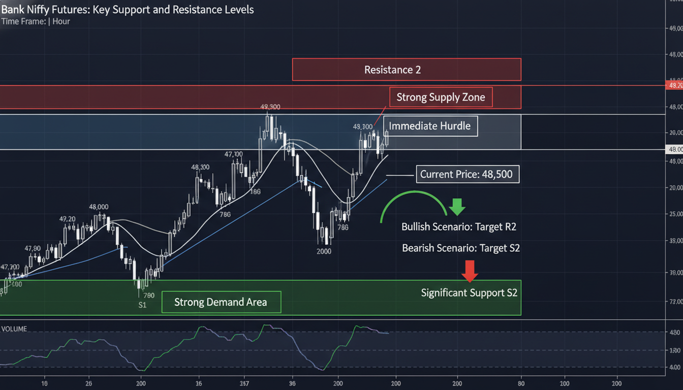 Bank Nifty Futures: Key Support and Resistance Levels to Watch